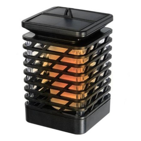 Garden LED lamp FAZ, SLR-S10, IP44, mesh, torch effect, solar battery