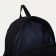 Youth backpack from textiles, 2 pockets, black color