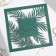 Wedding invitation: carved 16 x 16 cm, (green color)