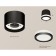 Ambrella Light Acrylic lamp, XS8111003, GX53 LED 12 W, black sand, white matte