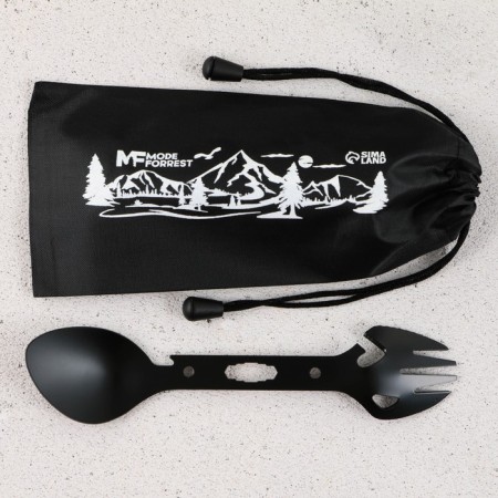 Multifunctional tourist device 8 in 1, 18 x 3.2 cm