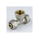 Aquasfera tee 7013-01, crimping, 16 mm x 1/2 "x 16 mm, internal threads, brass