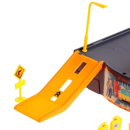 Children's garage "Parking", 1 machine, accessories-4