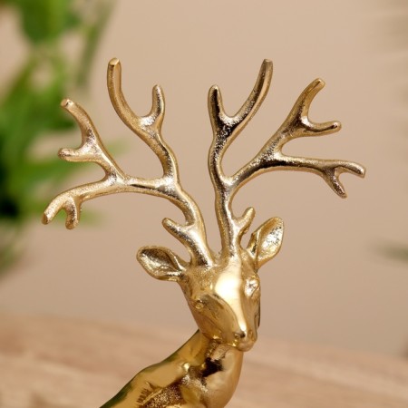 Souvenir "Deer" aluminum 18x15x16.5 cm-3