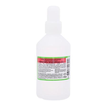 LEKSA hydrogen peroxide, 3 %, 100 ml-1