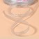 Brocade tape, 6 mm, 23 ± 1 m, silver color