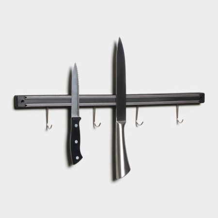 Holder for knives magnetic with hooks of the share "Line", 51 cm-7