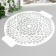 Plastic stencil "Pattern" d-24 cm