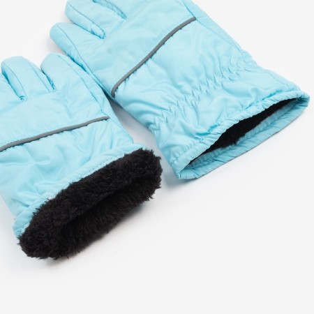 Women's gloves minku, col. Blue, rr 24 cm-2
