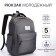 Youth backpack from lightning textiles, 5 pockets, gray color