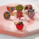 Children's ring "chosen" plasticine world, mix form, color, dimensionless