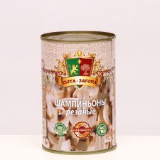 Cut champignons 425ml, railway