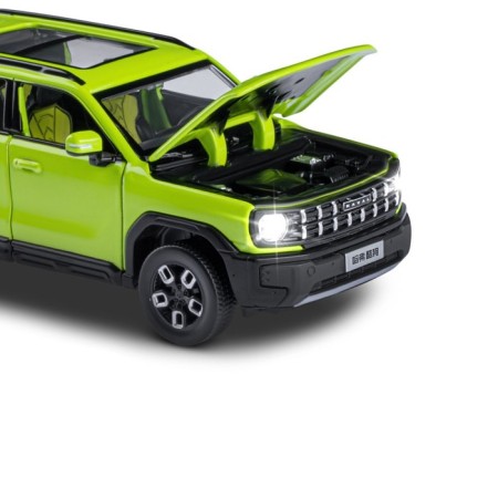 Metal machine Haval Kugou 1:32, inertia, doors, hood, trunk are opened-7