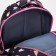 A backpack, a lightning department, 2 outer pockets, 2 side pockets, black color