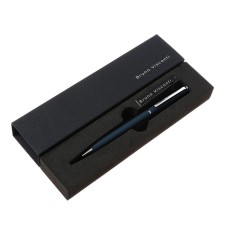 SHOULD OF BALL RUBLE, 0.7 mm, BrunovisConti Palermo, Blue rod, metal case Soft Touch blue, in case