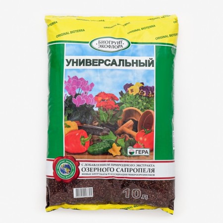 Soil "Universal", ecoflora biogront, 10 l