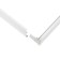 UFL-P60A 6060/H43 White frame for overhead and suspended installation of universal panels
