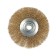 Metal brush for ushm scrap, "plate", M14, 115 mm