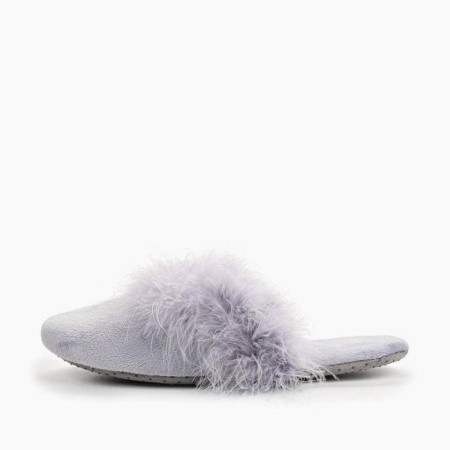 Slippers # 1 female, size 36.5, color gray color-4