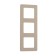 Frame Legrand Inspiria, 3 post, ivory