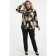 Female shirt, size 52, black color