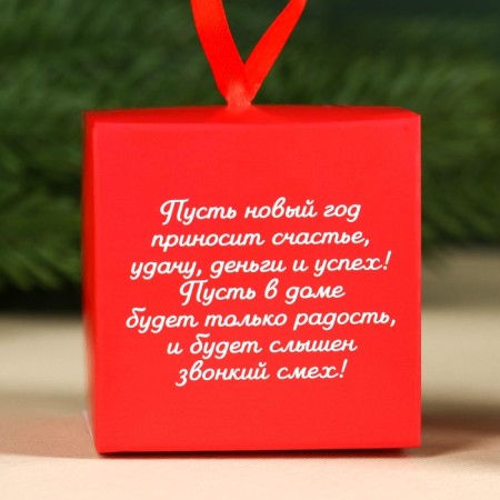 New Year! Black tea "Cozy year" with prediction, taste: Vanilla and Caramel, 20 g.-7