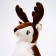 Soft toy "Deer", 20 cm, brown color