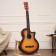 Music Life ML-50A SB guitarist set: guitar, case, strings, belt, capodasters, mediators