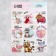 A set of paper stickers "Micper Stories", 11 x 15.5 cm, 10 sheets