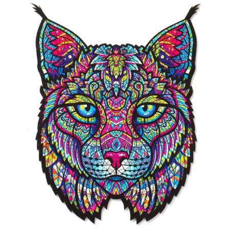 Figure puzzle "Mystical lynx" s-2