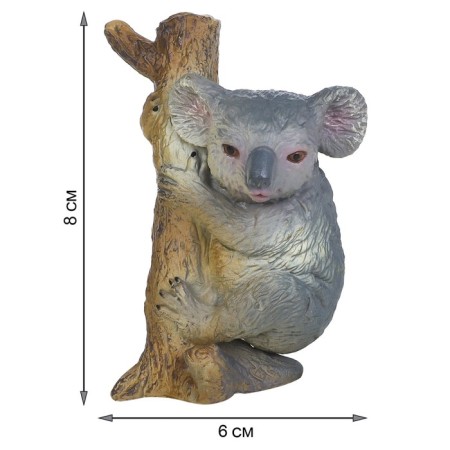 Set of figures "World of Wild Animals", 6 figures-10