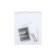 Accoona A7110 bath mixer, single-leaf, 2-mode cartridge, brass, chrome