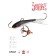 Balancir Lucky John Fin 3 + tee, 4 cm, color 13h blister
