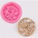 Mold Silicon "Birds in Flower branches" 6.5 cm