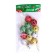 Bubenchiki, set 12 pcs., Size 1 pc: 3 × 3 cm, silver color, gold, red, green