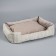 Lynchy-divan with a bilateral pillow, 53 x 42 x 11 cm, mix of flowers