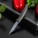 A knife with an anti -wound coating of the granite shares, vegetable, blade 8 cm