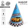 Paper “Call” cap, champion, in the set 6 pcs