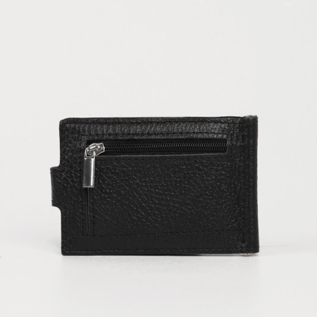 Clip for bills on a button, black color-1