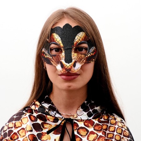 Carnival set "The mysterious snake" raincoat 120 cm, snake-8