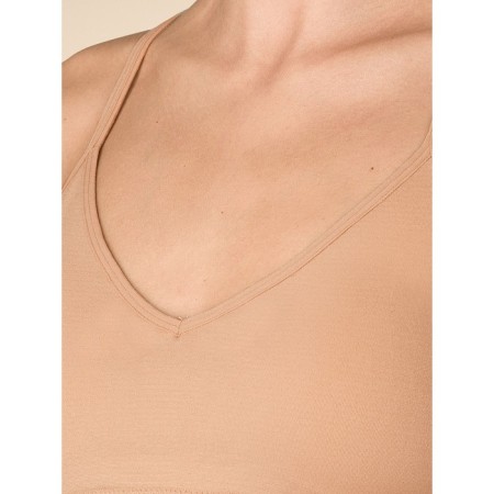 T-shirt-top female, size XS-S, sand color-4