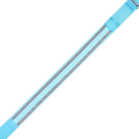Collar with backlighting double strip size XL, Osh 52-60 x 2.5 cm, 3 glow glows modes-5