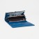 Women's wallet on magnets, blue color