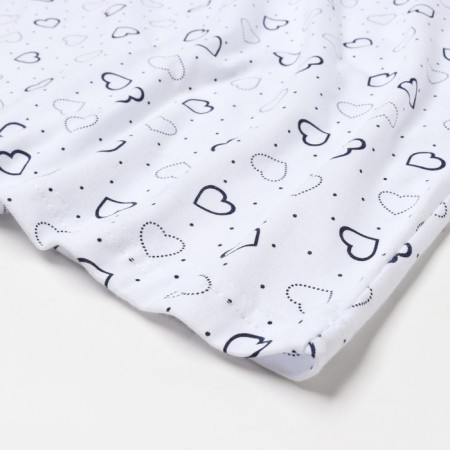 Night shirt female, white color, size 50-6