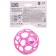 Developing toy Bright Starts, OBALL ball, with a rattle, pink color