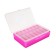 Box "Trivil" Type-2, bunk, 235 x 150 x 65 mm, raspberry