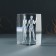 Souvenir glass rectangle "Schanter" 5x5x8 cm