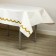 Golden thread tablecloth, 120x180 cm