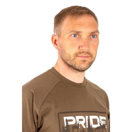Pride Living Nature T-shirt, cotton, light brown, rr s.-6