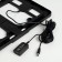Sunny panel for charging a phone and lantern 12 W, 34.7 x 22.5 x 2 cm